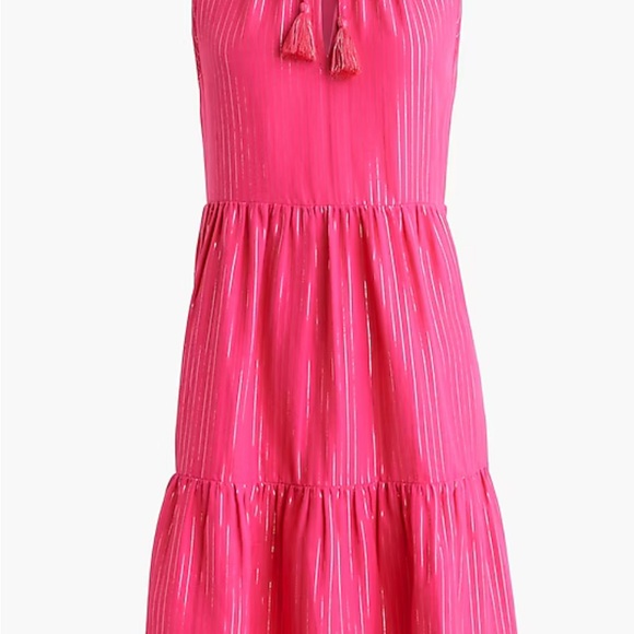 Pink Sleeveless Summer Dress - Picture 2 of 3